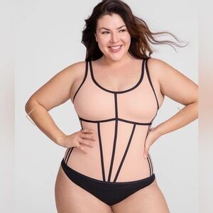 NWOT HoneyLove Boldness Tank XXL Rose Tan SOLD OUT $120 Shapewear Plus Sculpt